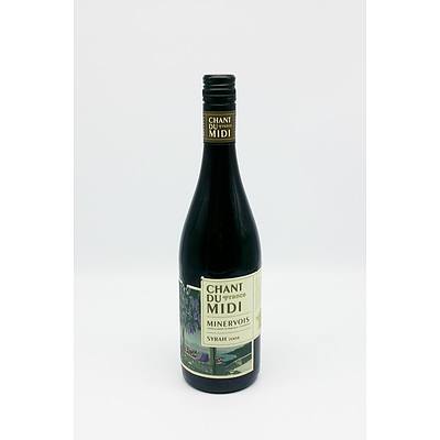 750ml 2008 Chant Du Midi Minervois Syrah
