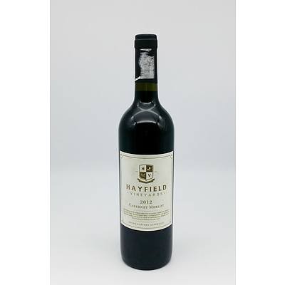 750ml 2012 Hayfield Vineyards Cabernet Merlot