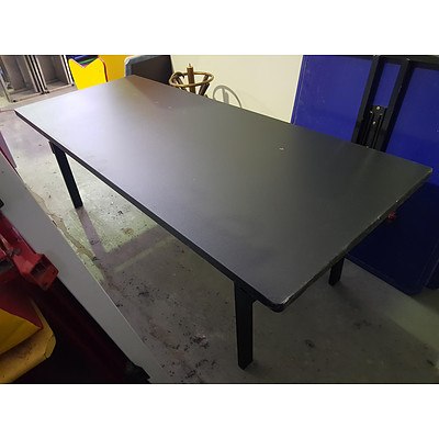 Mity-Lite Aluminium Trestle Tables - Lot of 9