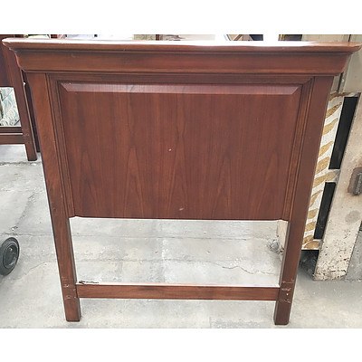 Two Drexel Heritage Single Bed Headboards