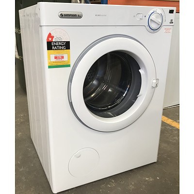 Simpson 6KG Ezi Loader Clothes Dryer