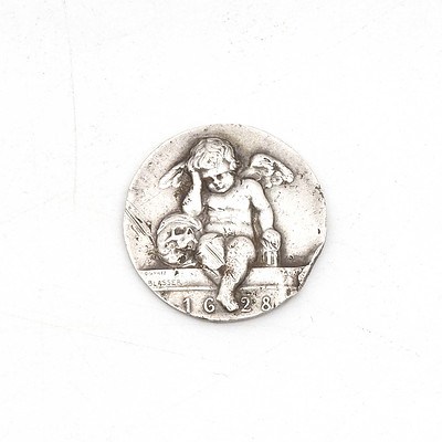 1628 Cherub Silver Coin