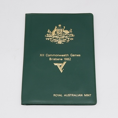 1982 Commonwealth Games Brisbane Mint Six Coin Set