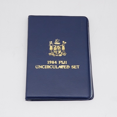 1984 Fiji Islands Uncirculated Mint Six Coin Set