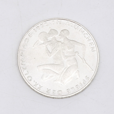 1972 Germany 10 Mark Munich Olympics