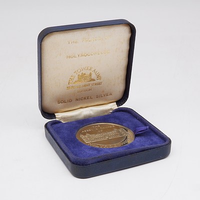 The Palace of Holyroodhouse The Tower Mint Solid Silver Nickle