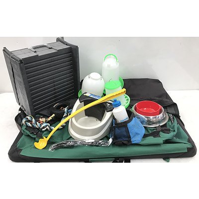 K9 Royale 2 X-Large Soft Pet Crate and Pet Accessories