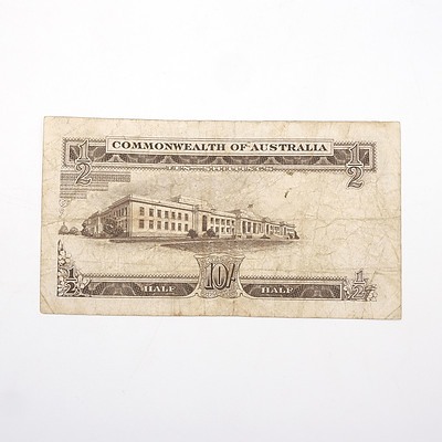 Commonwealth of Australia Coombs/Wilson Ten Shillings Note, AD83 749075