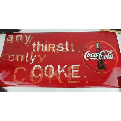 Large Coke Sticker, Bruce Lee Posters, RAN Offset Prints and More