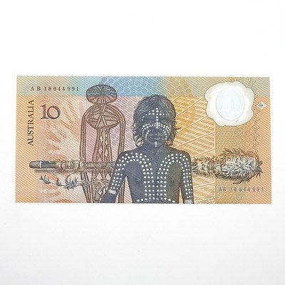 1988 Australian Polymer Bicentennial Commemorative $10 Note, AB18644991