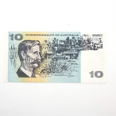 Scarce Commonwealth of Australia $10 Star Note, Coombs/Randall ZSD70995*