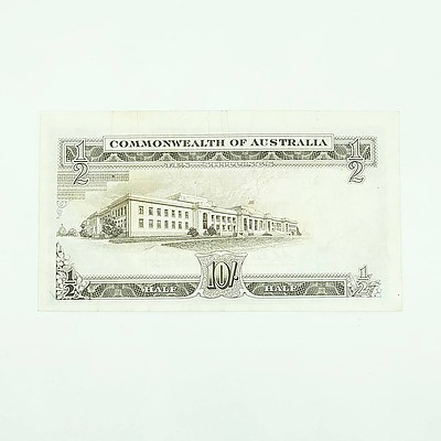 Commonwealth of Australia Ten Shillings Banknote