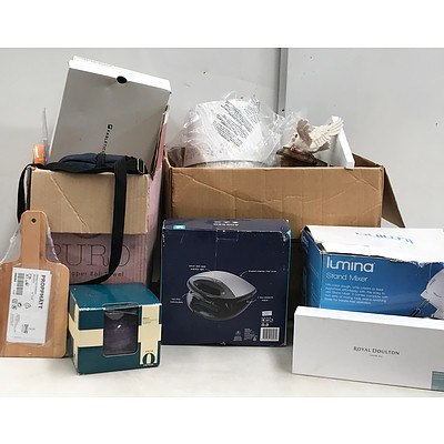 Pallet Lot of Homewares, Decorations and Appliances