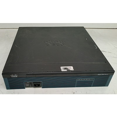 Cisco 2900 Series Integrated Service Routers - Lot of Two