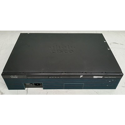 Cisco 2900 Series Integrated Service Routers - Lot of Two