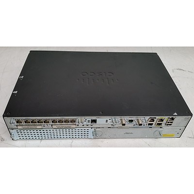 Cisco 2900 Series Integrated Service Routers - Lot of Two