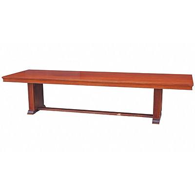 Very Large Vintage Boardroom or Library Table