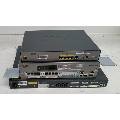 Cisco Assorted Networking Appliances - Lot of Three