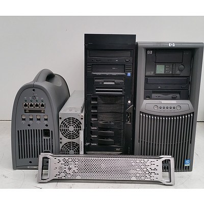 Lot of Assorted IT Equipment - Workstations, Power Module and Face Plates