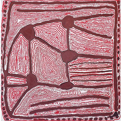 Janice Nixon Yuwali (1947-) Rinmika 2007, Acrylic on Canvas