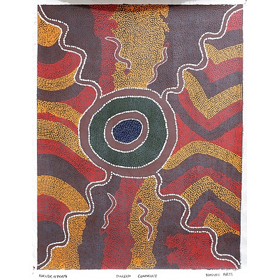 Darren Connelly (Dates Unknown) Acrylic on Canvas, Unframed