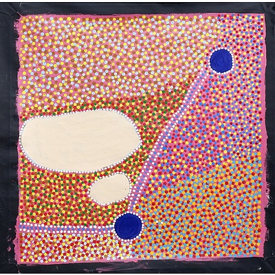 Janet Spinks (Dates Unknown) Acrylic on Canvas, Unframed