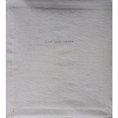 Janet Spinks (Dates Unknown) Acrylic on Canvas, Unframed