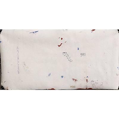 Heath Tjangala Ramzan (1965-) Acrylic on Canvas, Unframed