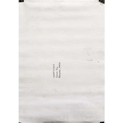 Renae Fox (1986-) Acrylic on Canvas, Unframed