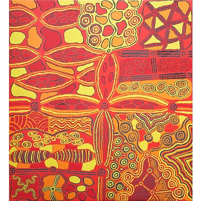 Teresa Baker (1977-) Kanpi 2007, Acrylic on Canvas