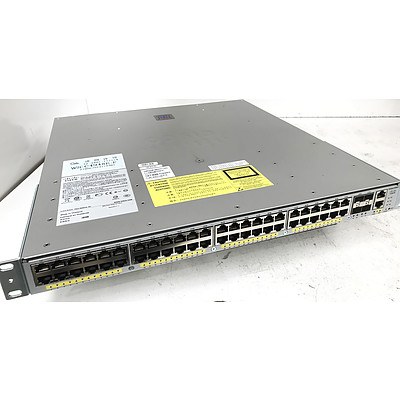 Cisco WS-C4948E-F V03 Gigabit Switch