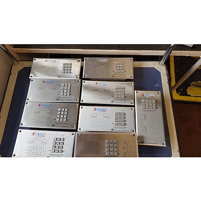 Dallas Delta Sentry Door Station Communication System - Lot of 9