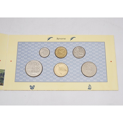 1990 New Zealand Brilliant Uncirculated Coin Collection