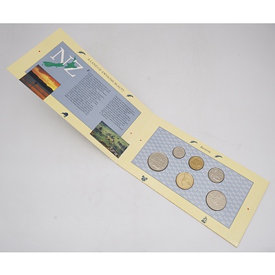 1990 New Zealand Brilliant Uncirculated Coin Collection