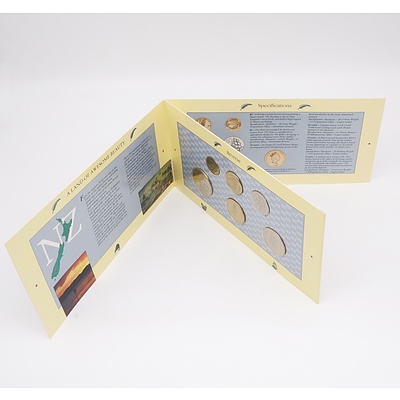 1990 New Zealand Brilliant Uncirculated Coin Collection