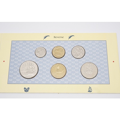 1990 New Zealand Brilliant Uncirculated Coin Collection