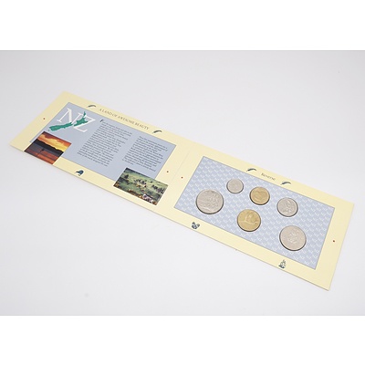 1990 New Zealand Brilliant Uncirculated Coin Collection