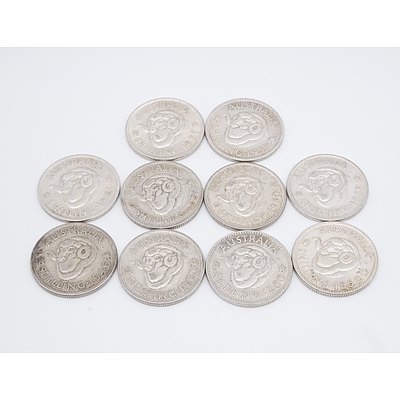 Ten Australian Shillings