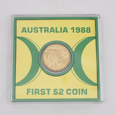 1988 Australian First Two Dollar Coin