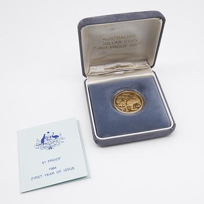 1984 First Year of Issue $1.00 Proof Coin