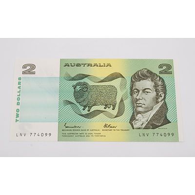 1925 Australian Two Dollar Banknote - Uncirculated