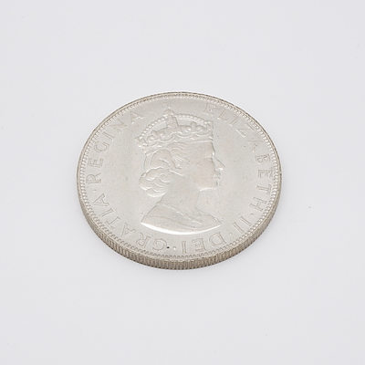 1964 One Bermuda Silver Crown