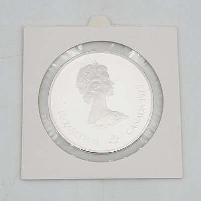 1976 Montreal Olympics Ten Dollar Silver Coin