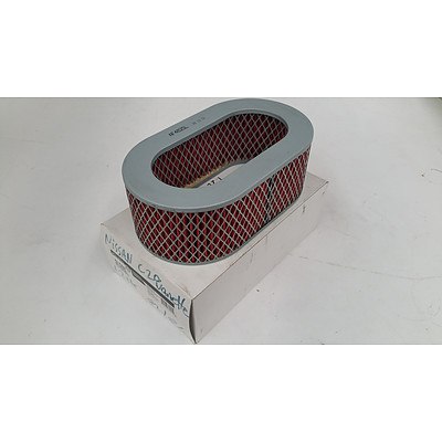 Silverline Air Filters To Suit 1.2 Litre C20 Nissan Vanette(1982 - 1986) - Lot of Eight - New