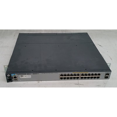 HP (J9573A) E3800-24G-2SFP+ 24-Port Gigabit Managed Switch