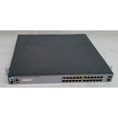 HP (J9573A) E3800-24G-2SFP+ 24-Port Gigabit Managed Switch