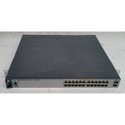 HP (J9573A) E3800-24G-2SFP+ 24-Port Gigabit Managed Switch