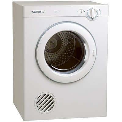 Simpson 39S600M 6kg Vented Sensor Tumble Dryer - RRP $715 - Brand New