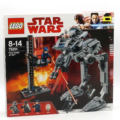 Star Wars Lego 75210 First Order AT-ST, New 