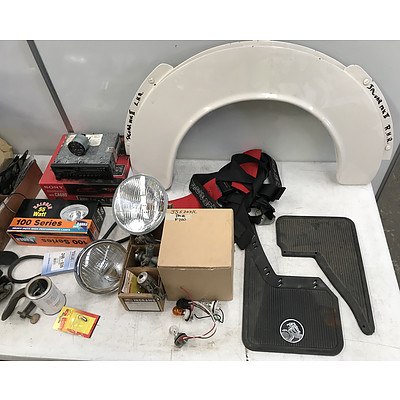 Large Lot Of Car Parts Including Jaguar and Holden